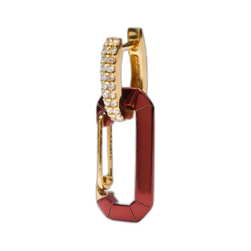 Chiara Earring Small Brown