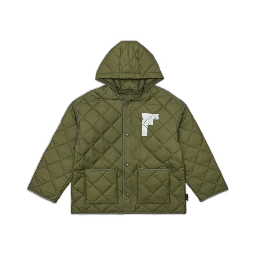Kids Pixel Logo Liner Jacket