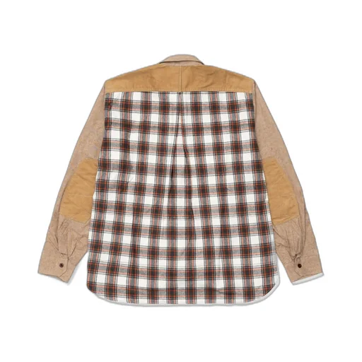 Cotton Flannel X Cotton Flannel Check X Leather