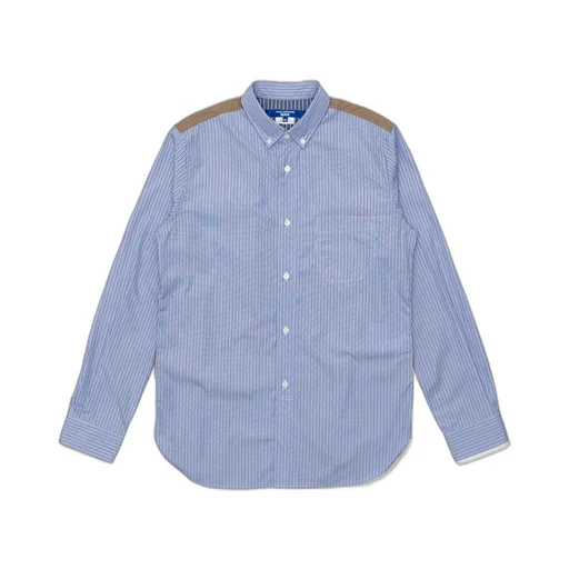 Cotton Stripe X Nylon Taffeta
