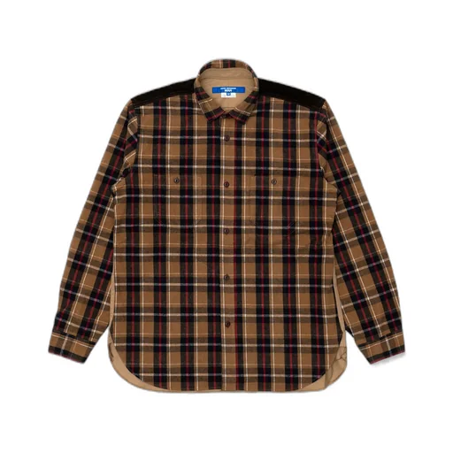 Cotton Flannel Check X Cotton Moleskin