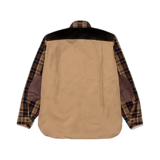 Cotton Flannel Check X Cotton Moleskin