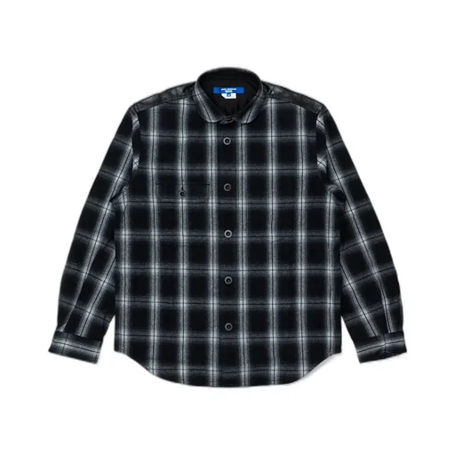 Cotton Flannel Check X Cotton Corduroy X Leather