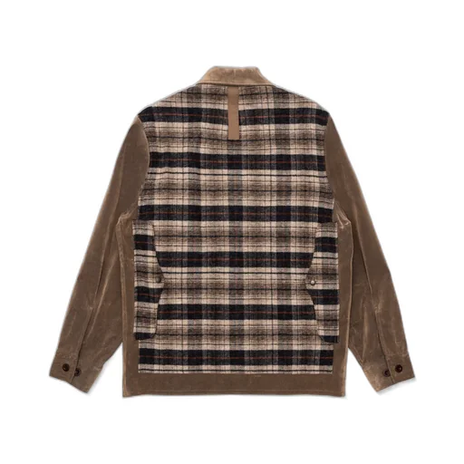 Cotton Polyester Flocky Denim X Cotton Check Flannel Filson W Name