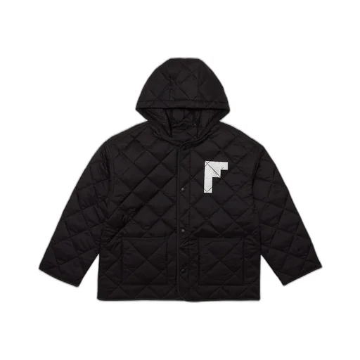 Kids Pixel Logo Liner Jacket