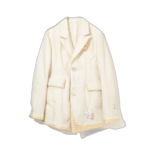 Double Taffeta Chain Belt Jacket