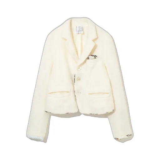 Wool Mohair Jacket