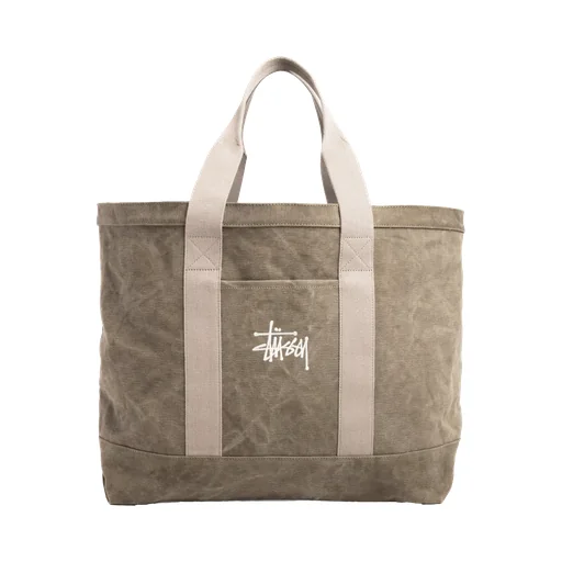 Waxed Canvas Xl Tote Bag
