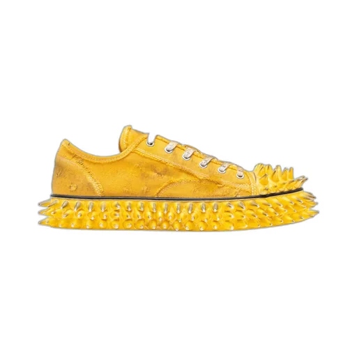 Dirty Spike Toe Cap Canvas Sneaker