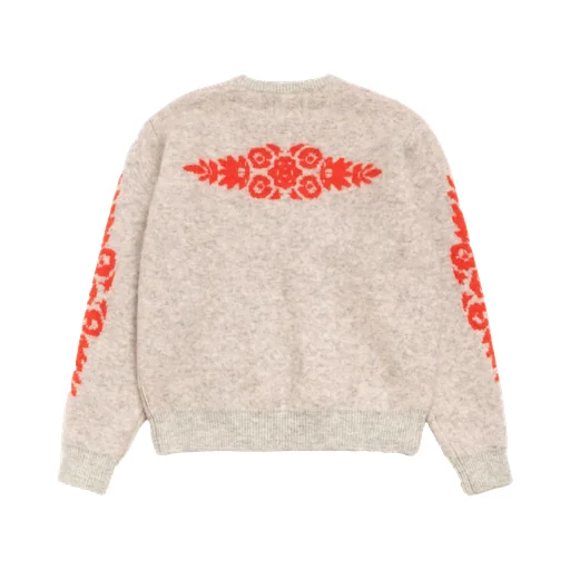 Flower Mohair Sweater