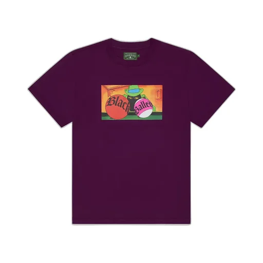 Black Balled Tee Purple