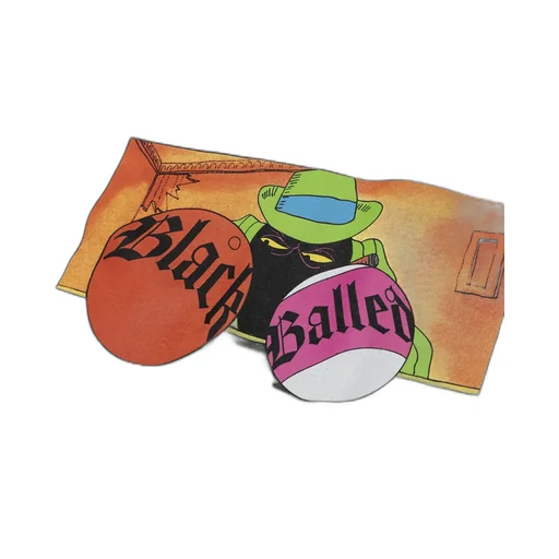 Black Balled Tee Black