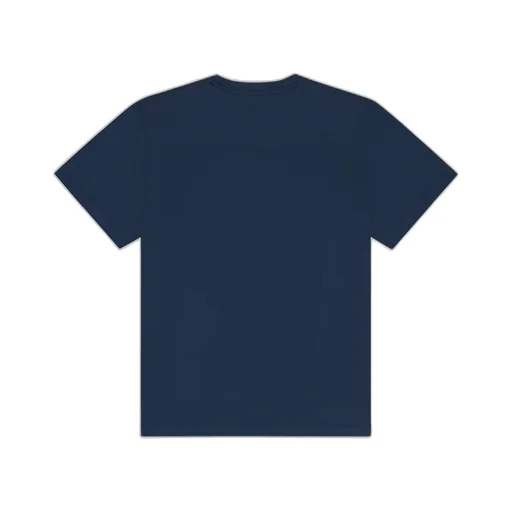 Black Balled Tee Navy