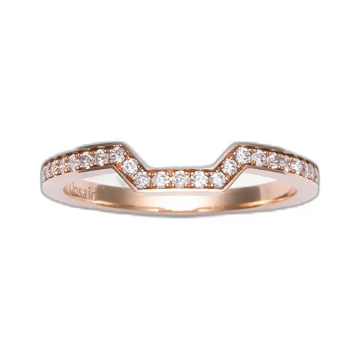 Meta Diamond Pave Band Ring