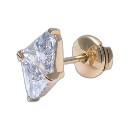 Armor Diamond Single Stud Earring