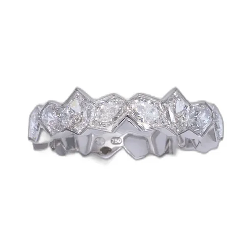 Supernova Diamond Trio Stack Ring