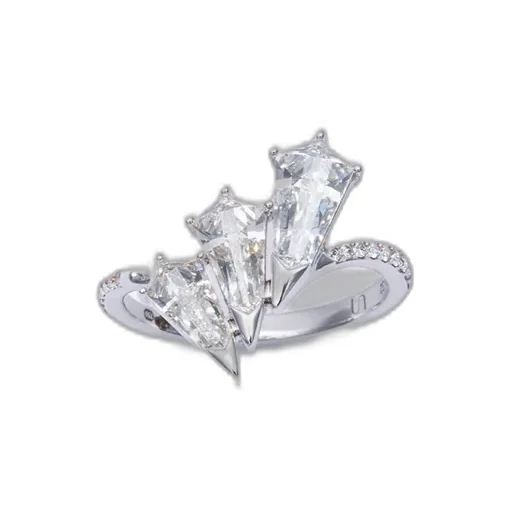Phoenix Diamond Open Twist Pav Ring