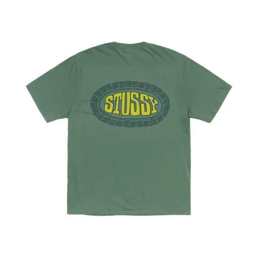 Tile Oval Pig. Dyed Tee