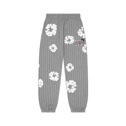 Black Yankees Pinstripe Sweatpants