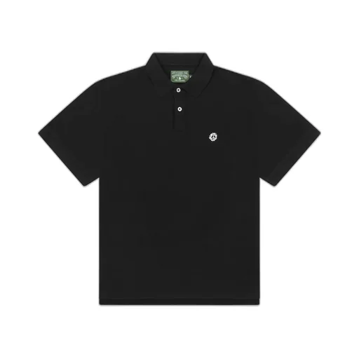 Peace Wreath Polo Black