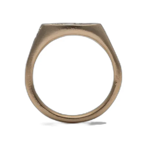 Pink Neapolitan Oval Ring