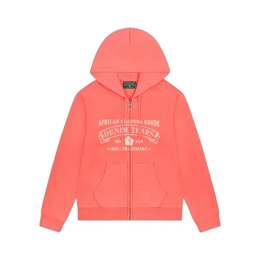 Adg Zip Hoodie Sea Coral