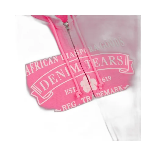 Adg Zip Hoodie Pink