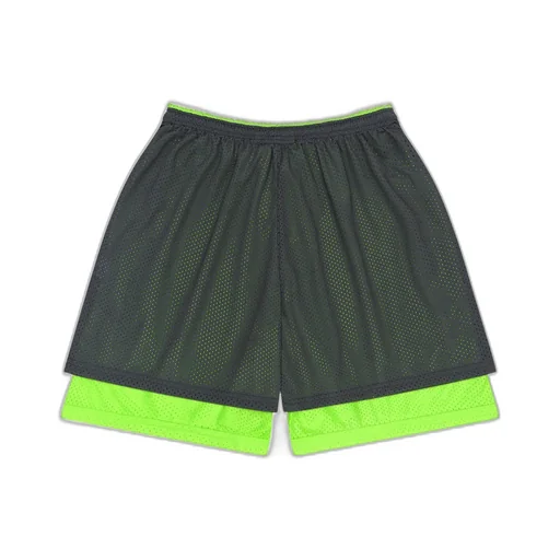 Double Layer Mesh Short Grey