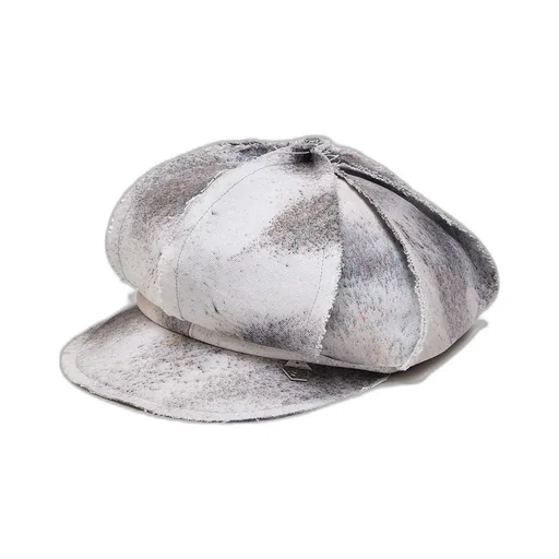 A Hand-Dyed Frayed Cap