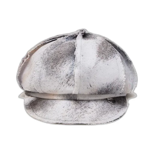 A Hand-Dyed Frayed Cap
