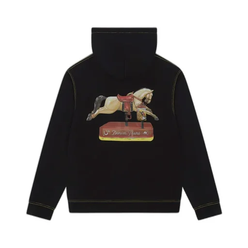 Coin-Operated Horse Zip Hoodie