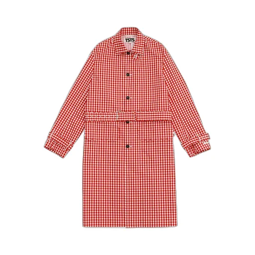 Speech Bubbles Belted Car Coat