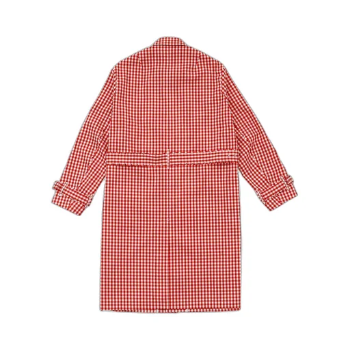 Speech Bubbles Belted Car Coat