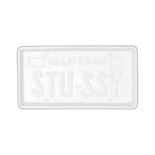 Ceramic License Plate Tray