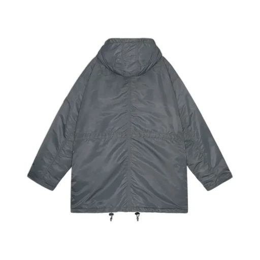 Synth Fur Hood Zip Coat