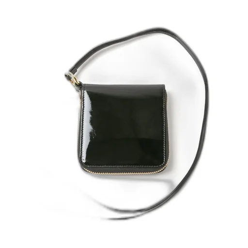 Bicolor Half Fold Wallet