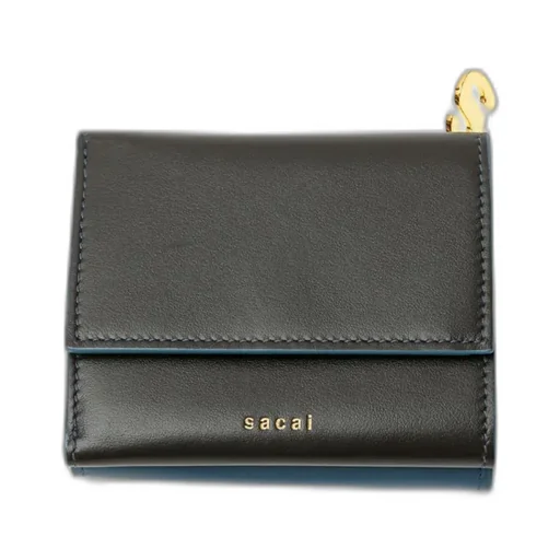 Bicolor Trifold Wallet
