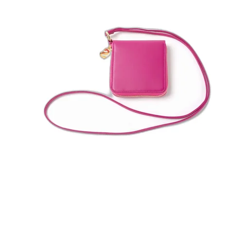Bicolor Half Fold Wallet