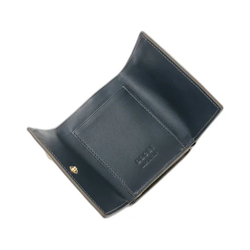 Bicolor Trifold Wallet