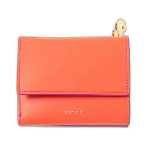 Bicolor Trifold Wallet