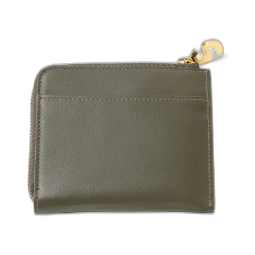 Bicolor Half Wallet