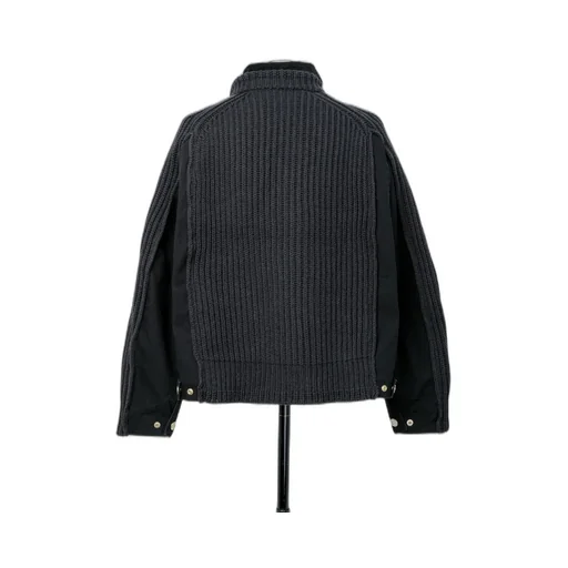 Carhartt Wip Washed Duck X Wool Knit Blouson