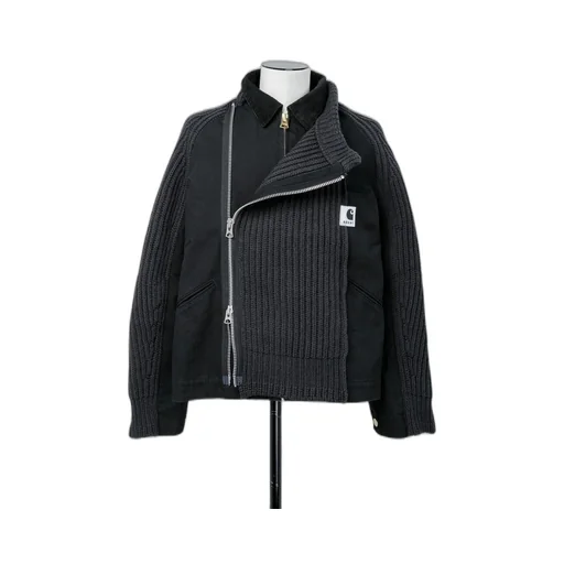 Carhartt Wip Washed Duck X Wool Knit Blouson