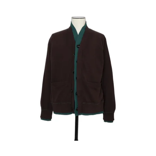 Cotton Cashmere Knit Cardigan