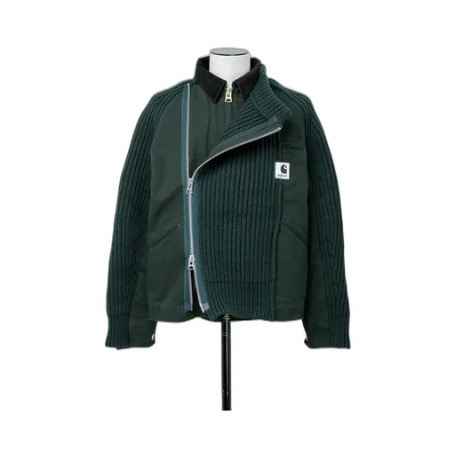 Carhartt Wip Washed Duck X Wool Knit Blouson