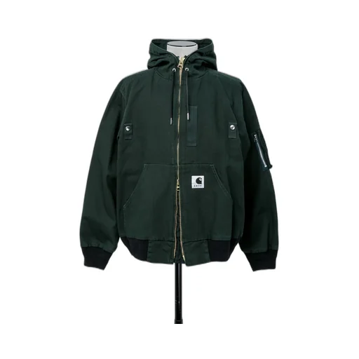 Carhartt Wip Washed Duck Hooded Blouson