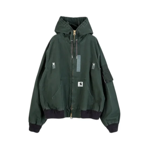 Carhartt Wip Washed Duck Hooded Blouson