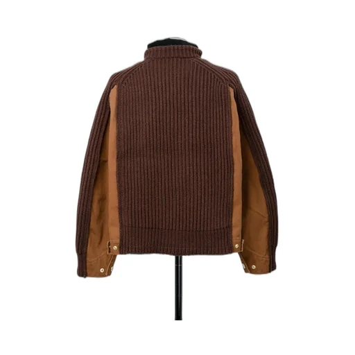 Carhartt Wip Washed Duck X Wool Knit Blouson