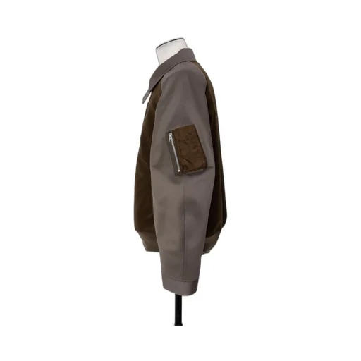 Cotton Chino X Nylon Twill Blouson