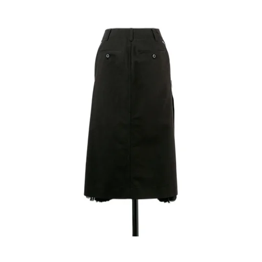 Cotton Chino Skirt